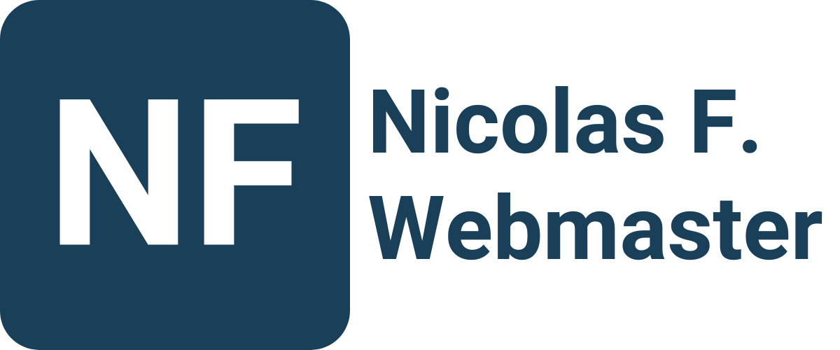 Nicolas Fornaro Webmaster Freelance web developer site internet